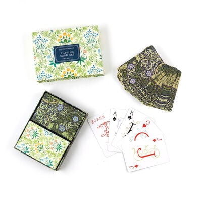 William Morris playing cards