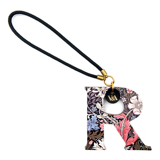 William Morris Compton leather bag charm - R