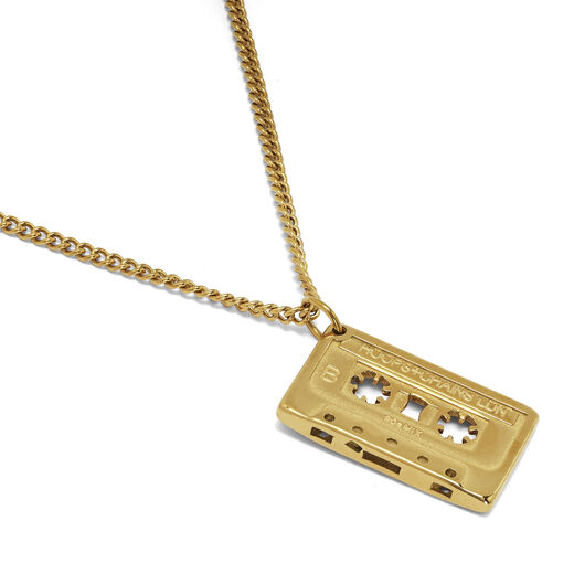 90's mixtape pendant necklace by Hoops & Chains