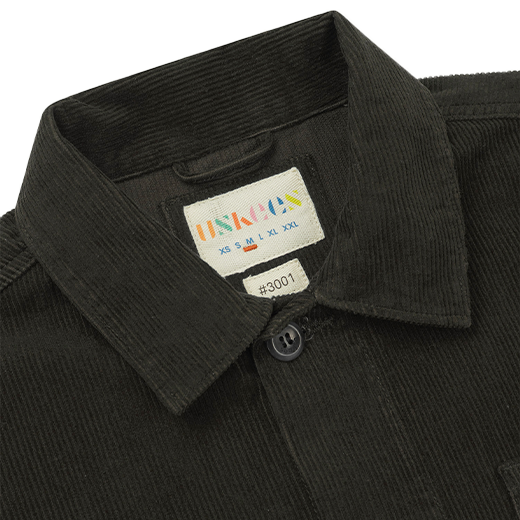 Green overshirt for life by Uskees