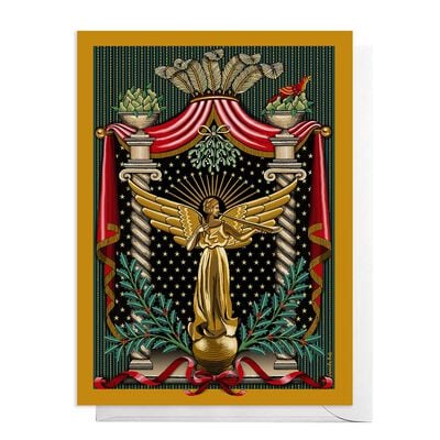 The V&A Angel Christmas cards by Cressida Bell (pack of 8)