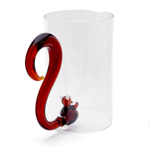 Squirrel glass pitcher by Ichendorf Milano