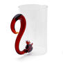 Squirrel glass pitcher by Ichendorf Milano