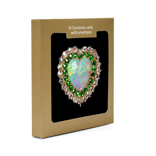 Heart Christmas cards (pack of 8)