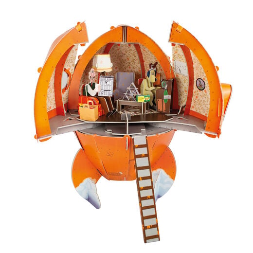 A Grand Day Out Rocket model kit