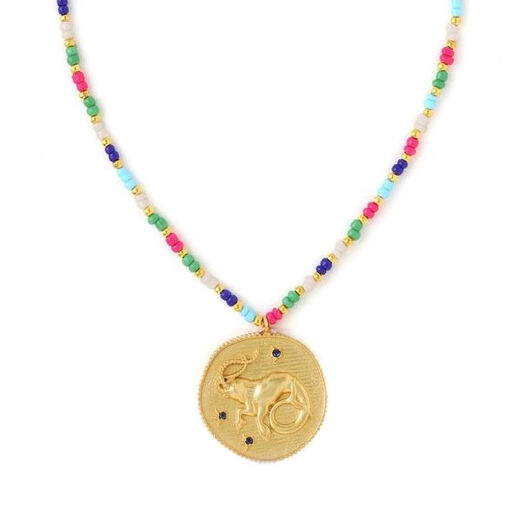 Zodiac necklaces by Azga