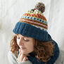 Wool bobble hat