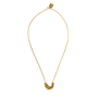 Gold beads Rhea necklace by Black & Sigi