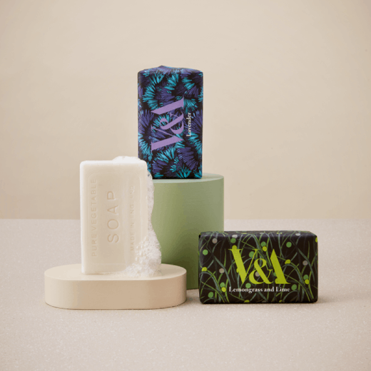 V&A Lemongrass and lime soap