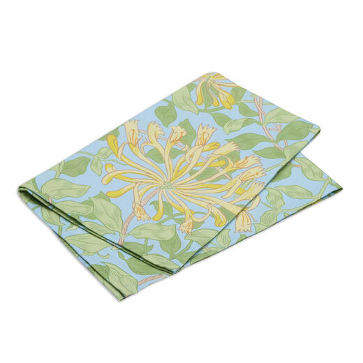 May Morris Honeysuckle tea towel