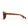Tortoise shell brown recycled sunglasses