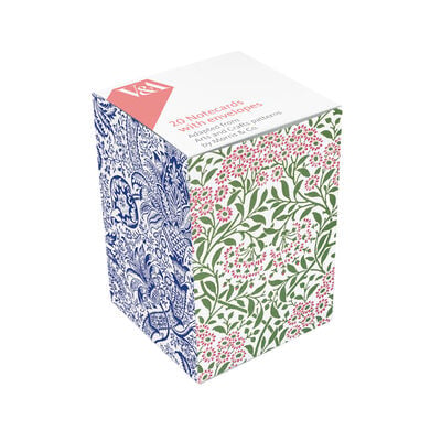 William Morris mini notecards
