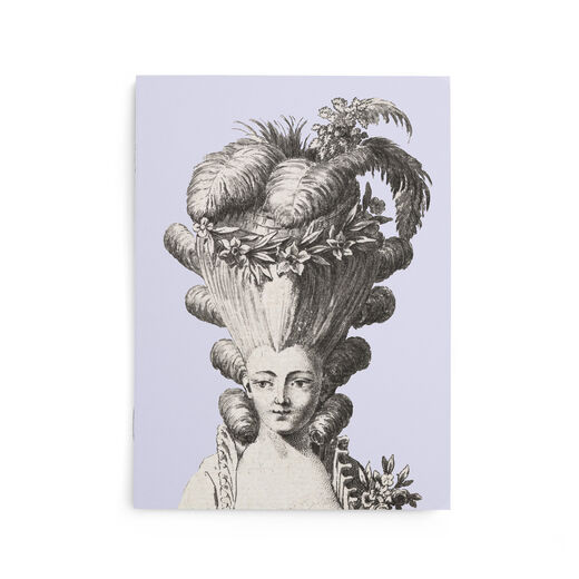 Rococo hairstyle A6 notebook