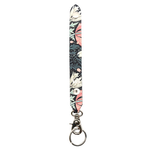 Compton leather loop keyring
