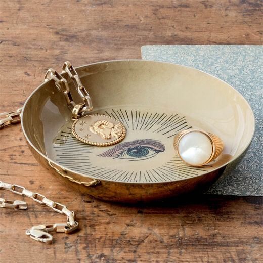 Eye enamel tray