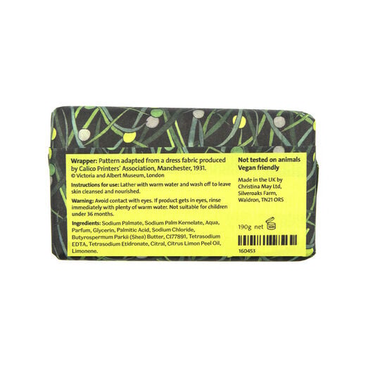 V&A lemongrass and lime soap