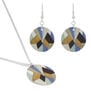Art Deco ceramic jewellery set
