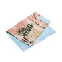 V&A Christmas tea towel by Polly Fern