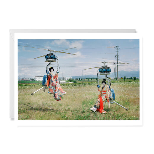 GEN H-4 Flying Machines by Tim Walker greeting card