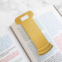 Column brass bookmark
