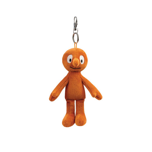 Plush Morph character with metal keyring
