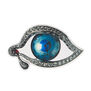 Wood magnet shaped as iconic Salvador Dali Eye of Time