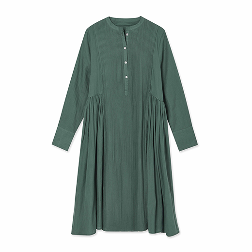 Soft cotton green dress