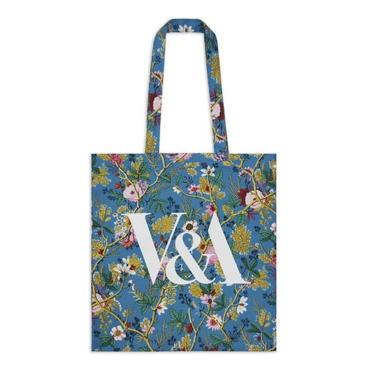 V&A Kilburn Blue Chintz tote bag