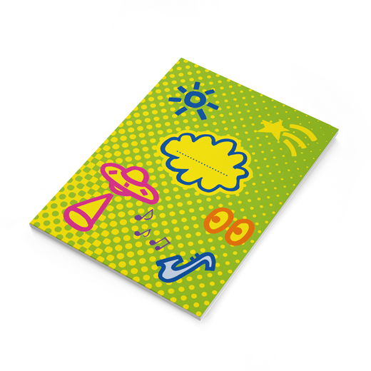 A6 Doodle notebook