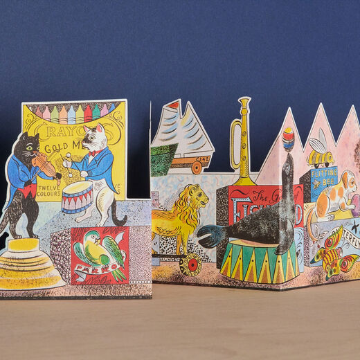 Cats to Dogs 3D folding card