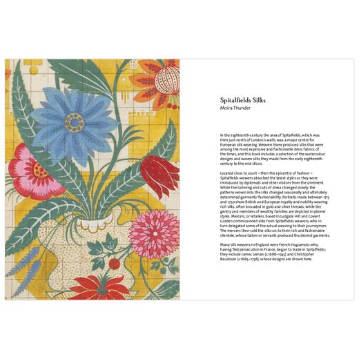 V&A pattern Spitalfields silks new edition
