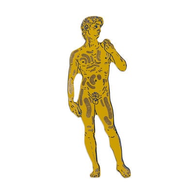 David leather bookmark