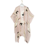 Pink throwover jacket