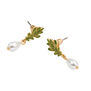 Oak leaf earrings by Fable England