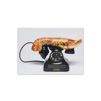 Salvador Dal&iacute; Lobster Telephone magnet