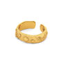 Celestial gold fingertip ring by Ottoman Hands