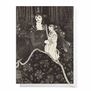 Madonna holding child Christmas cards pack