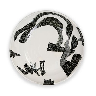 Platter plate by Kenichiro Inoue
