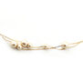 Petite cotton pearl necklace by Anq