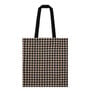 Pink Houndstooth tote bag