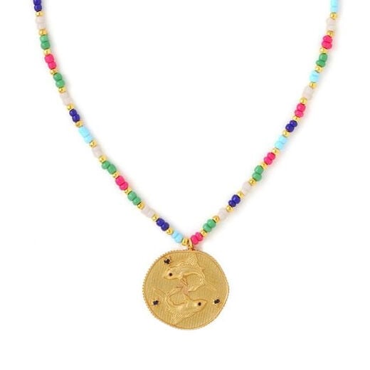 Pisces zodiac necklace by Azga
