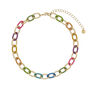 Rainbow chain necklace