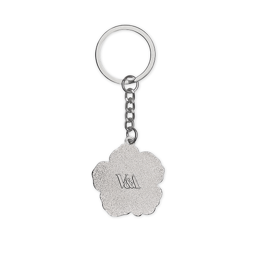 Diamond flower keyring