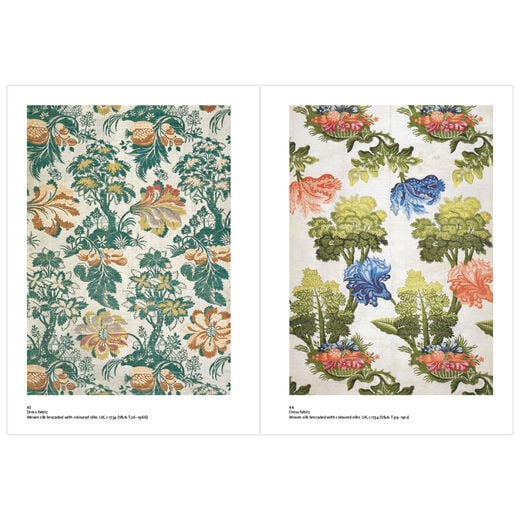 V&A pattern Spitalfields silks new edition
