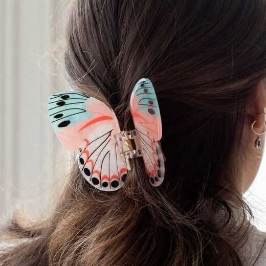 Butterfly hair claw