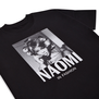 NAOMI: In Fashion black t-shirt