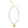 Aquarius zodiac necklace by Azga