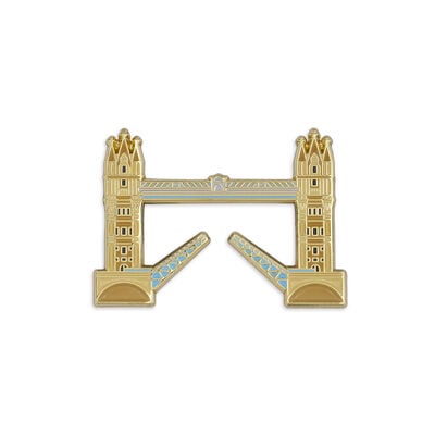 Tower Bridge enamel pin badge