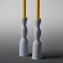 Lilac candleholder