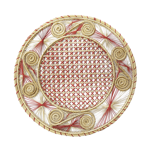 Hand woven placemat